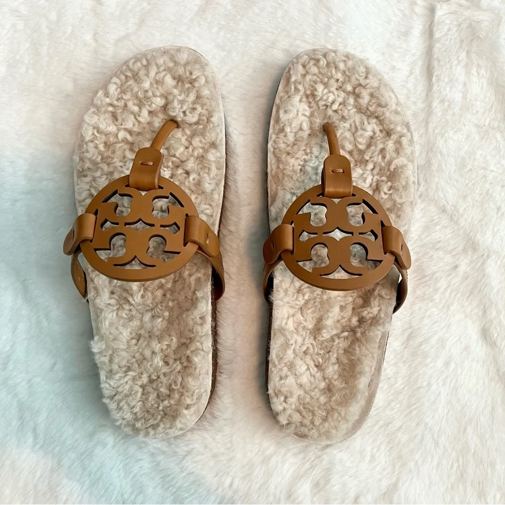 NIB Tory Burch Miller Cloud Shearling - Picture 8 of 9